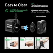 130GPH Submersible Pump(500L/H, 6W)