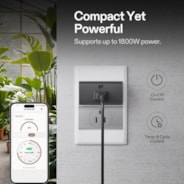 GrowHub A10 Controller, Smart Plug, 15A 1800W, Remote Control, Compatible with Vivosun App for Grow Tent