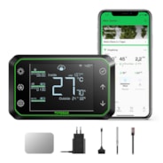 GrowHub E42A Controller for Grow Tent, Smart Environmental WiFi-Controller with Temperature, Humidity, Timer, Cycle, Schedule Controls, Data App