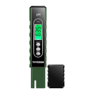 Digital pH Tester Pen, High Accuracy Water Quality Tester, Army Green