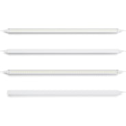 T5 Linear Grow Lights, 5000K Full Spectrum LED Grow Lights for Indoor Plants, SGS Compatible, 15W/Bar, 2ft, 4-Pack