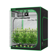Standard Grow Tent Kit GIY-55FL 5x5, 6-Plant Complete System, with 645W VSFL6450 LED Grow Light, and 8-inch Ventilation Combo