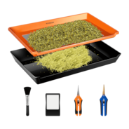 Herb Trimming Tray for Harvest, Orange