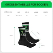 Vivosun Socks L, Thermal Warm, Snowflake Pattern, Christmas Gifts, 1 Pair