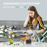 660GPH Submersible Water Pump, 2500L/H 35W aquarium pump