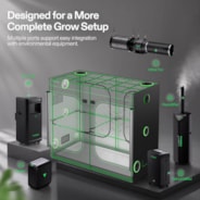 Grow Tent Pro 8x4 P848, High Reflective Mylar with 2000D Oxford Canvas & Heavy-Duty Metal Support 96"x48"x80"