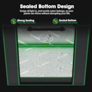 Grow Tent, 1 Plant Use, 14″ x 20″ x 21″, For Aerogarden, Hydroponics Growing System