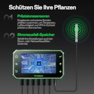 20 cm Smart Abluftset Pro G8 – Rohrventilator, GrowHub E42A+ WLAN-Controller, Aktivkohlefilter & Lüftungsschlauch für Growbox & Hydroponik