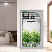 Standard Grow Tent Kit GIY-G55 5x5, 6-Plant Complete System, with 400W VS4000 LED Grow Light, and 6-inch Ventilation Combo