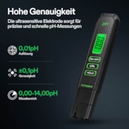 pH-Tester mit hoher Genauigkeit und 0-14 pH Messbereich