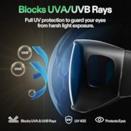 Grow Room Glasses, Anti-UV Glasses for Visual Eye Protection, 1pcs