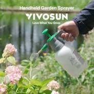0.5Gal Handheld Garden Sprayer, 2L Pump Sprayer, 68 Oz Water Spray Bottle with Safety Valve
