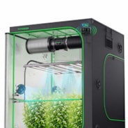 Smart AI Grow Tent System 5x5 Indoor Smart Grow System with Self-Learning AI Controller, Dynamic Airflow & Tunable Spectrum, Automated Climate Control, 2000D Mylar Tent 60"x60"x80"