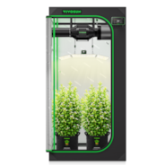 Smart Grow Tent Kit  3x3 ft, Complete Indoor Grow System with Smart Controller, 200W Full-Spectrum LED Grow Light, Ventilation System & 1680D Mylar Tent, 36"x36"x72"