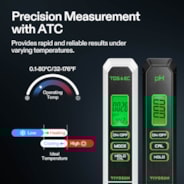 pH and TDS Meter Combo, Water Test Kit for Drinking Water, Aquarium, Hydroponics, Pool, and RO System