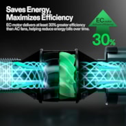 10 cm Smart Abluftset Pro G4 – Rohrventilator, GrowHub E42A+ WLAN-Controller, Aktivkohlefilter & Lüftungsschlauch für Growbox & Hydroponik