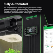 GrowHub Controller E42A, Smart Environmental WiFi-Controller with Temperature, Humidity, Timer, Cycle, Schedule Controls, for Grow Tent Cooling Ventilation Lighting