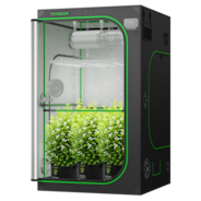 Grow Tent Pro 4x4 P448, High Reflective Mylar with 2000D Oxford Canvas & Heavy-Duty Metal Support 48"x48"x80"