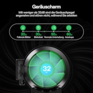 AeroZesh G6 Inline Fan 6″ with E12 Speed Controller, PWM-Controlled EC Fan for Grow Tent Ventilation