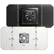 AeroLight 240W LED Grow Light, Indoor Plant Light with Circulation Fan for Grow Tent Cooling Ventilation, Tunable Full Spectrum, Support App Control, GrowHub Compatible, 4x2ft Coverage