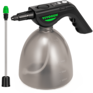 Battery Powered Sprayer 0.5Gallon, Electric Spray Bottle USB Rechargeable, 2.2 Ah Battery