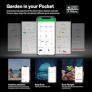 GrowHub E42A Controller for Grow Tent, Smart Environmental WiFi-Controller with Temperature, Humidity, Timer, Cycle, Schedule Controls, Data App