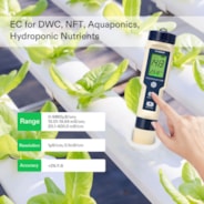 5-in-1 Digital pH Meter with pH/Salinity/TDS/EC/Temperature Function