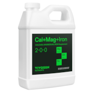 Cal+Mag+Iron (2-0-0), Calcium, Magnesium & Iron Supplement, Liquid Nutrient Fertilizer for All Plants, 1 Quart