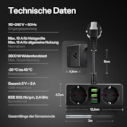 GrowHub A22 Controller with Temperature and Humidity Sensor Probe, Compatible with Vivosun App for Grow Tent