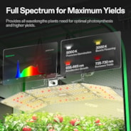 Chytrý pěstební stan 120 x 60 x 180 cm, kompletní indoor pěstební systém s chytrým ovladačem, LED pěstebním světlem s plným spektrem a automatizovaným ventilačním systémem, stan z Mylaru 1680D
