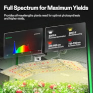 Chytrý pěstební stan 120 x 60 x 180 cm, kompletní indoor pěstební systém s chytrým ovladačem, LED pěstebním světlem s plným spektrem a automatizovaným ventilačním systémem, stan z Mylaru 1680D