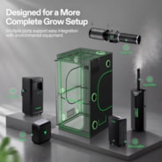 Grow Tent Pro 2.3x2.3 P236, High Reflective Mylar with 2000D Oxford Canvas & Heavy-Duty Metal Support 28"x28"x63"