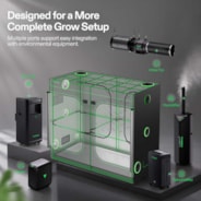 Grow Tent Pro 8x4 P848, High Reflective Mylar with 2000D Oxford Canvas & Heavy-Duty Metal Support 96"x48"x80"