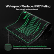 Durable Waterproof Seedling Heat Mat Warm Hydroponic Heating Pad 10″ x 20.75″ MET Standard
