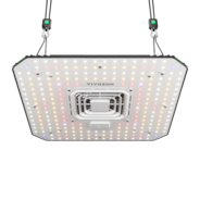 AeroLight A100 LED Pflanzenlampe mit Einstellbarem Spektrum 100W, mit Integriertem Zirkulationsventilator, Kompatibel mit App, 60 x 60 cm Abdeckfläche
