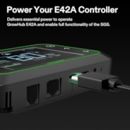 12V Adapter for GrowHub E42A Controller, Power Adapter with USB Type-C Connector 