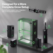Grow Tent Pro P426 120 x 60 x 180 cm, High Reflective Mylar with 2000D Oxford Canvas & Heavy-Duty Metal Support