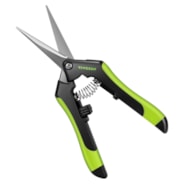 VIVOSUN Gardening Hand Pruner Pruning Shear with Straight Stailess Steel Blades, Black-and-Green
