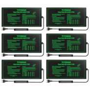 Heizmatte für Setzlinge, 25 x 53 cm, 6er-Pack