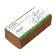FlexFeed Coco Coir Brick, 11lbs 100% Natural Organic Compressed Coconut Coir Fiber with Low EC, PH Balance & High Nutrition, Coconut Fiber Substrate, Coconut Soil for Plants