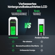 3-in-1 TDS-, EC- und Temperaturmessgerät für Trinkwasser, Aquarien, Hydroponik, RO/DI-Systeme und Schwimmbäder