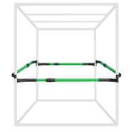 Grow Tent High CFM Kit, Suitable for 2’×2’, 2.3’×2.3’, 2.7’×2.7’, and 3’×3’ Tents, 24"-36" Adjustable