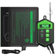 6 x 8 Inch Reptile Heat Mat and Digital Thermostat Combo