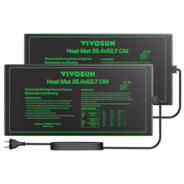 Seedling Heat Mat 10″ x 20.75″ 2-Pack