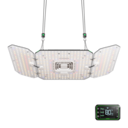 AeroLight Wing AW200 Tunable Spectrum LED Grow Light 200W, with Integrated Circulation Fan & GrowHub E42A, Compatible with APP, 4 x 2 Ft. Coverage