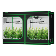 Standard Grow Tent Kit GIY-105 5x10, 12-Plant Complete System, with 2x 645W VSFL6450 LED Grow Light, and 8-inch Ventilation Combo