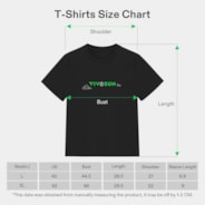 Vivosun Branded T-shirt XL, 180g Ice Cotton Fabric, Black