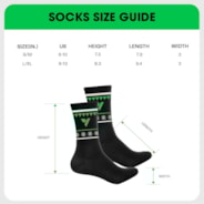 Vivosun Socks M, Thermal Warm, Snowflake Pattern, Christmas Gifts, 1 Pair