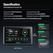 X42 AI Controller for Grow Tent, All-in-One Grow Automation System with Stable Environment Control & VPD Management, Wireless Device Sync & App Monitoring for Indoor Grow Systems & Hydroponics