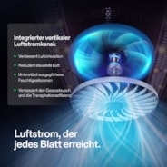 Smart Growbox Komplettset Pro 100 x 100 x 180 cm, Komplettes Grow-Set mit 2-in-1 LED-Lampe mit anpassbarem Spektrum, intelligenter GrowHub-Automatisierung, effiziente Belüftung & 360°-Luftzirkulation, 2000D Mylar-Growzelt